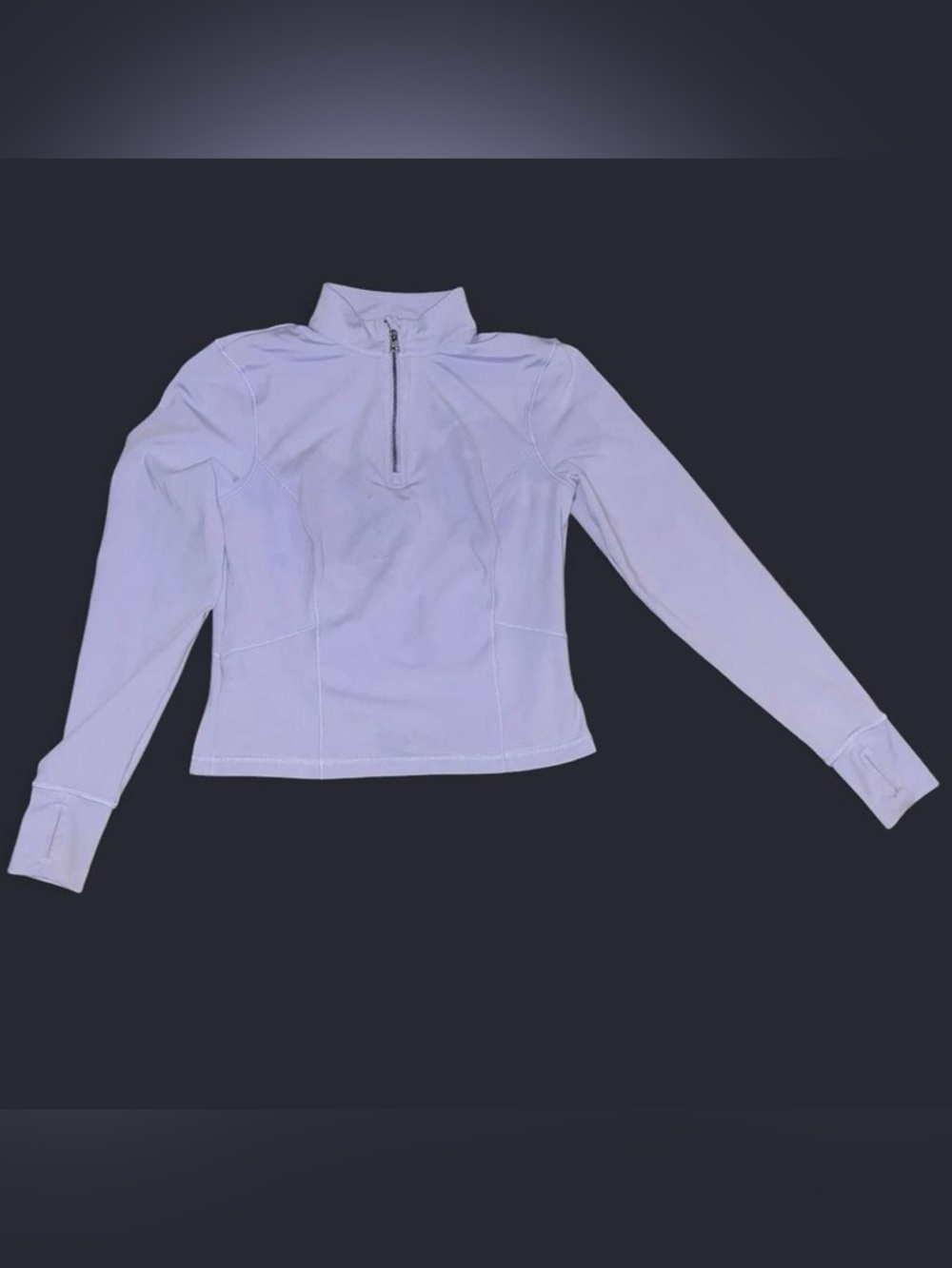 Avia Lavender Pullover Half-Zip Top